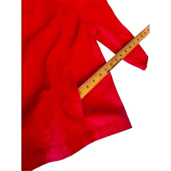 Chicos red cape style jacket  size 0 = 4-6 - Picture 4 of 15